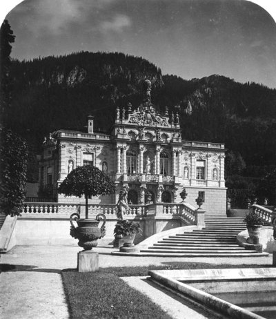 Linderhof Palace, Bavaria, Germany by Wurthle and Sons
