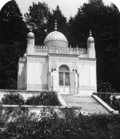 The Moorish Kiosk at Linderhof Palace, Bavaria, Germany by Wurthle and Sons