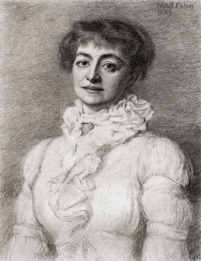 Helena Modjeska, from The Century Illustrated Monthly Magazine, published 1884 by Wyatt Eaton