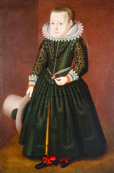 Portrait of a Young Boy by Wybrand Simonsz. de Geest