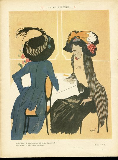 Illustration of Xavier Gose in Le Lire by Xavier Gose