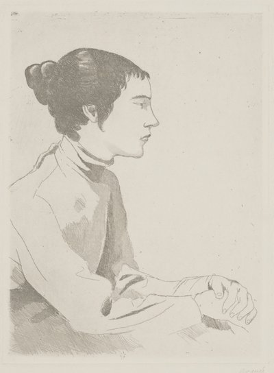 Portrait of a Woman by Xavier Nogues