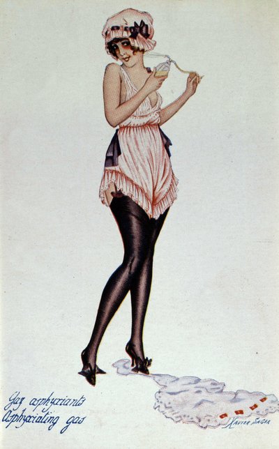 Model corset around 1830 and door - garter. In 