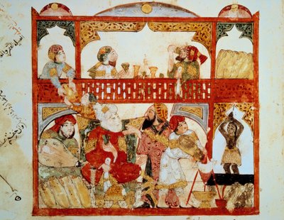 The wandering navigator Abu-Zayd by Yahya ibn Mahmud Al Wasiti