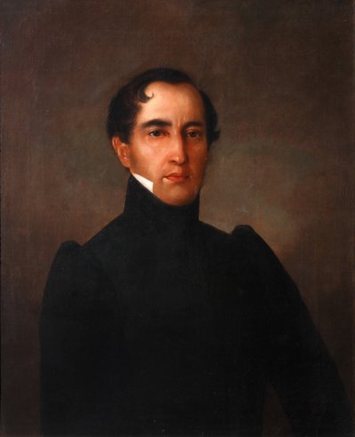 Portrait of Alexander Pavlovich Bakunin 1799-1862, 1832 by Yakov Streshnev