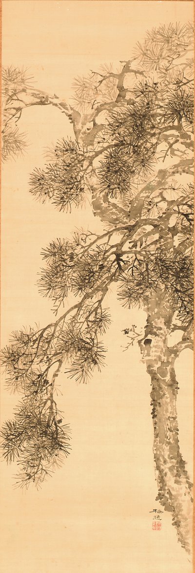 Pine by Yamamoto Baiitsu