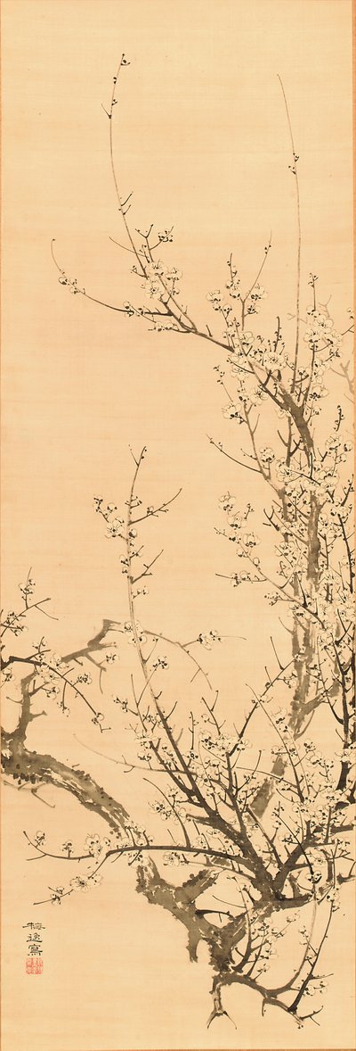 Plum by Yamamoto Baiitsu