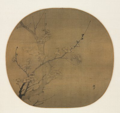 Plum Blossoms in Moonlight by Yan Hui