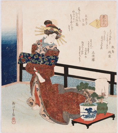 Flower of the Capital by Yanagawa II Shigenobu