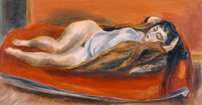 Reclining Woman by Yasuo Kuniyoshi