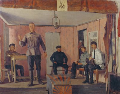 Convening of a Village Committee by Yefim Cheptsov