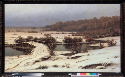 Early Snow by Yefim Yefimovich Volkov