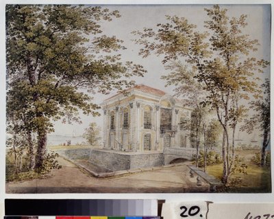 The Hermitage Pavilion in Peterhof by Yegor Yegorovich Meier