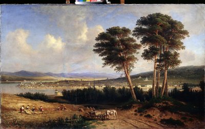 View of Irkutsk by Yegor Yegorovich Meier