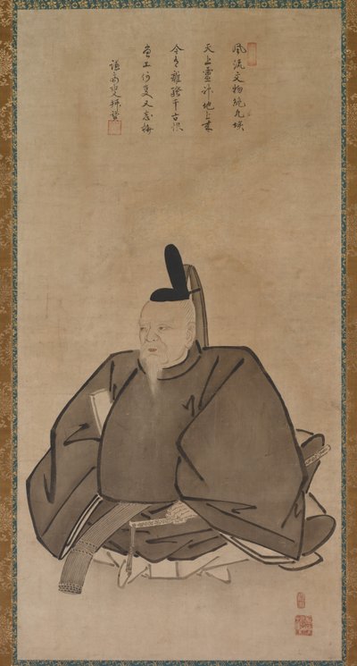 Portrait of Sugawara Michizane, late 1400s to early 1500s by Yōgetsu