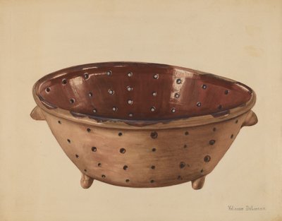 Colander by Yolande Delasser