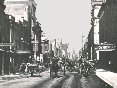 George Street, Sydney, Australia by York and Son