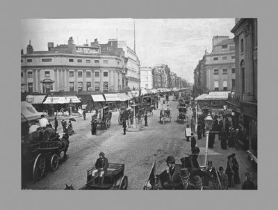 Regent Circus and Oxford Street, looking East by York and Son