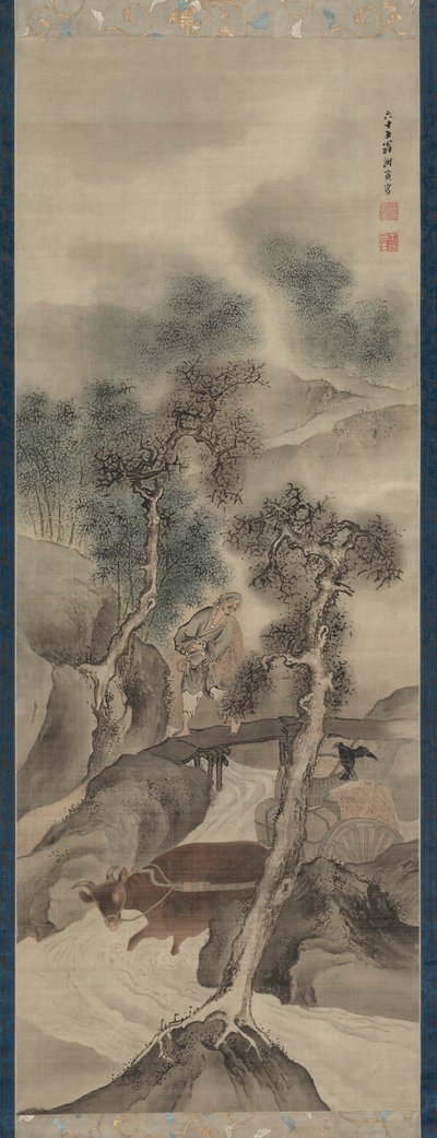 Water Buffalo Returning Home by Yosa Buson