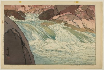 Nakabusa River Rapids by Yoshida Hiroshi