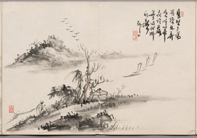 Painting Twelve from Album of Paintings by Haizan by Yoshitsugu Haizan