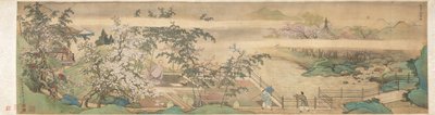 Cleansing Medicinal Herbs in the Stream on a Spring Day by Yu Zhiding