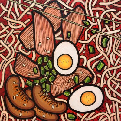 Ramen Noodle Chicken by Yue Zeng