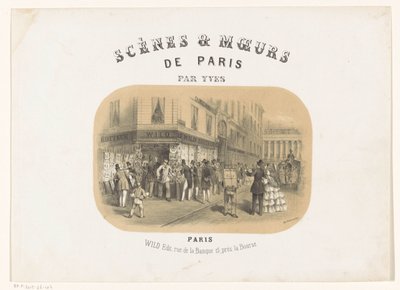 Exterior of Publisher Wild in Paris by Yves