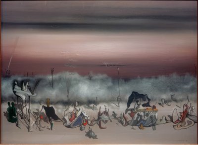 The Bond of Excesses by Yves Tanguy