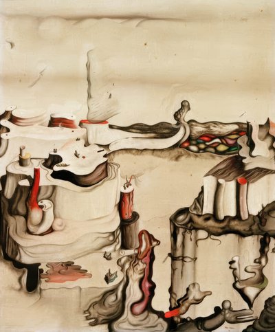 The Cabinet of Proteus by Yves Tanguy