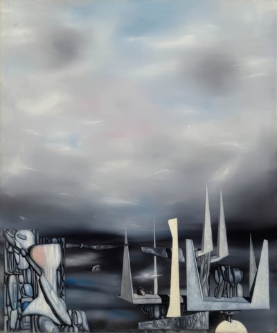 The Stars Pierce by Yves Tanguy
