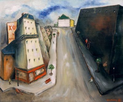 Rue de la Santé by Yves Tanguy