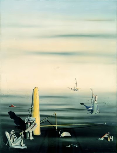 Sun in Her Jewelry Box by Yves Tanguy