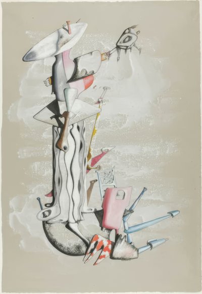 Swimming Grass by Yves Tanguy
