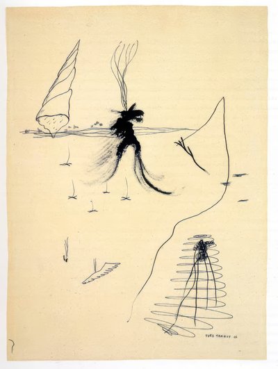 Untitled by Yves Tanguy