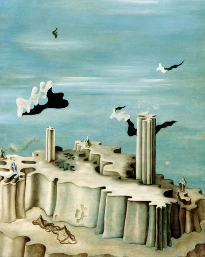 Neither Sayings nor Shapes by Yves Tanguy