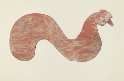 Wooden Weather Vane by Zabelle Missirian