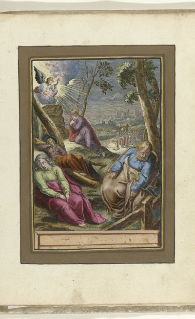Christ in the Garden of Gethsemane (series title: Passion of Christ) by Zacharias Dolendo