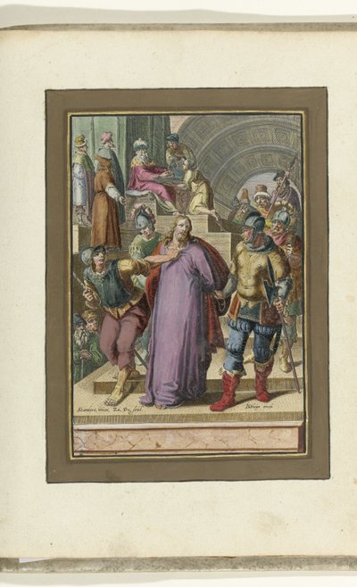 Christ led before Pilate by Zacharias Dolendo