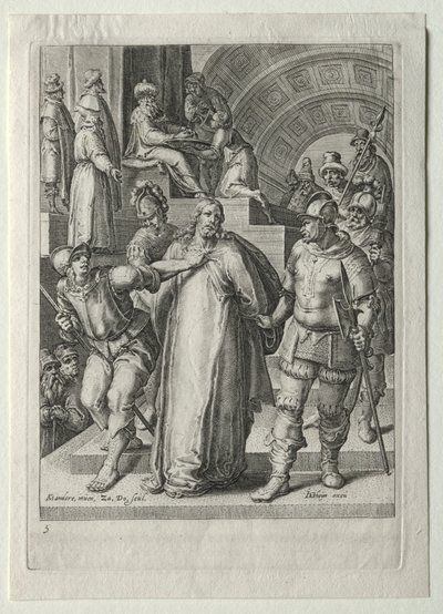 Passion Set: Christ before Pilate by Zacharias Dolendo