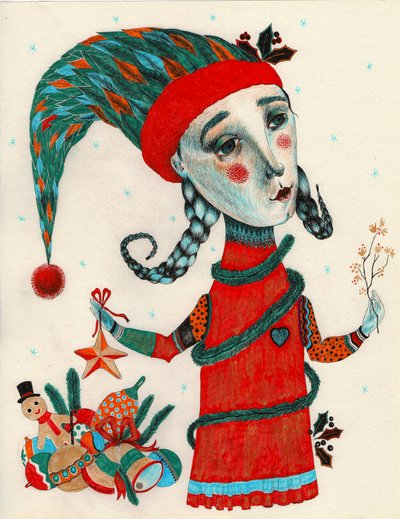Christmas She-Elf by Sabina Nedelcheva Williams