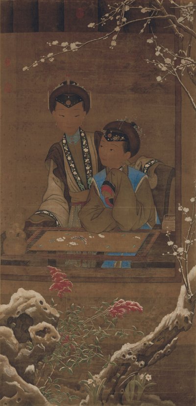 Ladies by Zhang Tingyan (1735-1794) Wang Zhicheng
