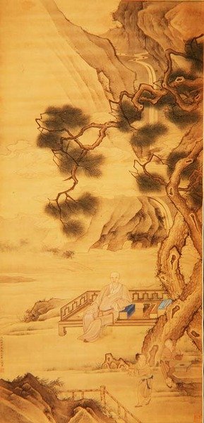 Portrait of the Scholar-official Han Yan (1637-1704) 1696 by Zhiding Yu