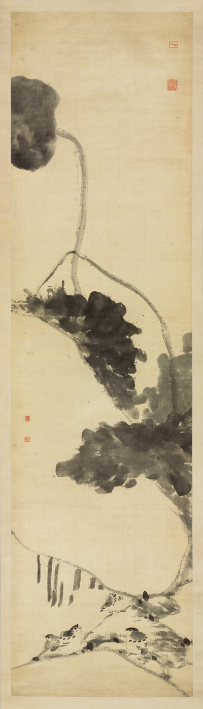 Birds and Ducks by Zhu da Bada Shanren