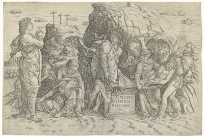 The Entombment of Christ by Zoan Andrea (possibly)