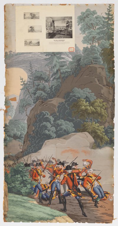 Views of The American War of Independence by Zuber and Cie, Rixheim, Alsace