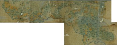 Map of Pokrovsky District (P.G.M. 1 Versta) 1780 - 1790 by неизвестны