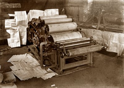 Rotary Press for Newspaper Printing by . .