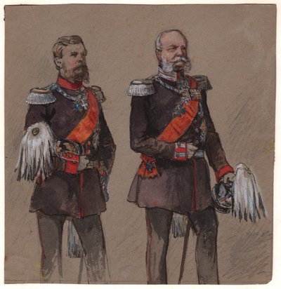 Alexander II of Russia and Wilhelm II of Prussia by . .