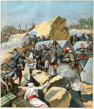 Fight in Morocco by John Pardon